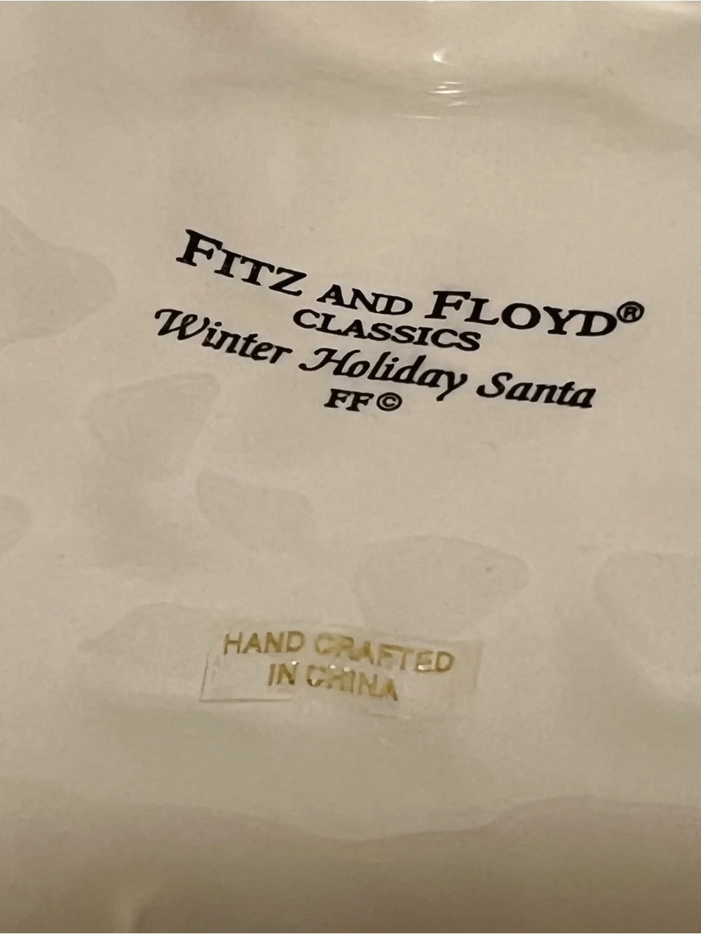 Fitz and Floyd perfect when